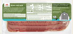 Can dogs eat raw turkey bacon best sale